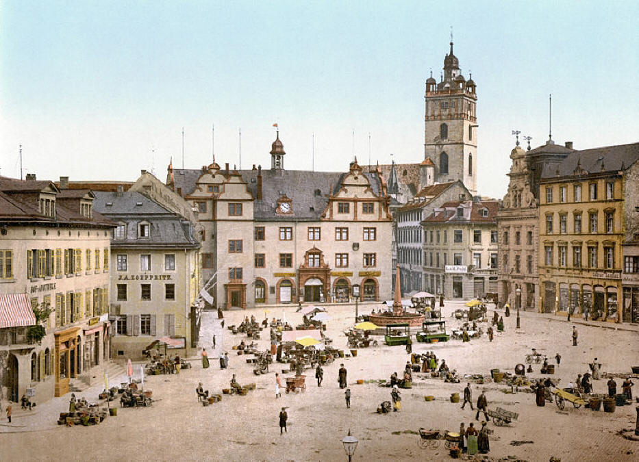 The South Hessian city of Darmstadt, among other things a centre of the Art Nouveau, was repeatedly attacked by British and American bombers.