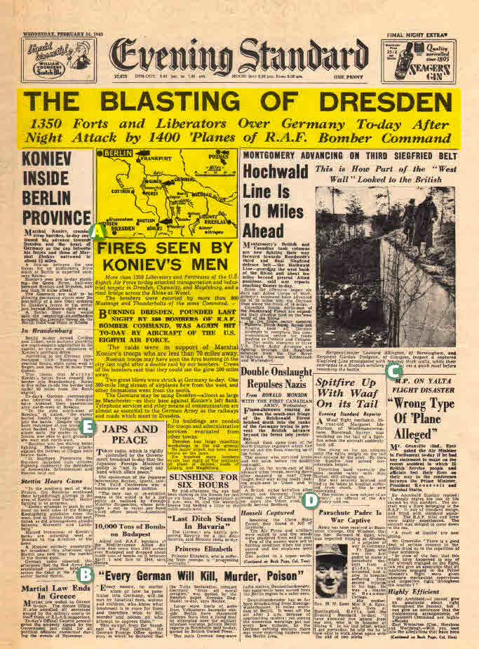 British newspaper reporting on the apocalypse