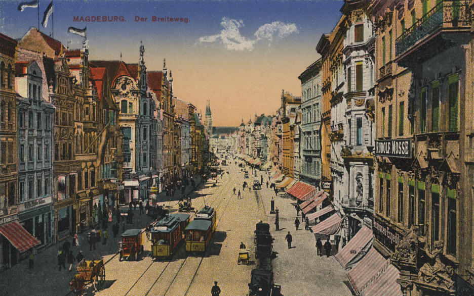 Enduring thirteen air strikes with more or less serious damage until the end of 1944, on 16 January 1945 the city of Magdeburg experienced the absolute inferno.