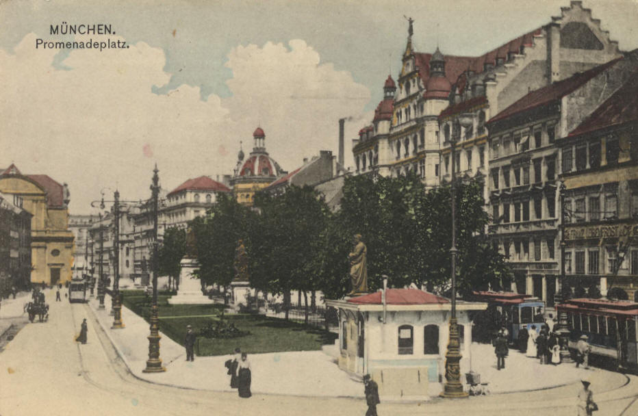 Munich as a major industrial centre and transportation hub was also an important target of the Allied bombers.
