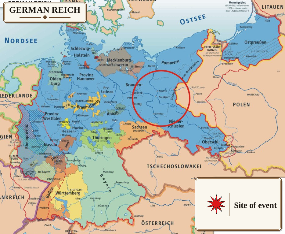 East Brandenburg — historical image