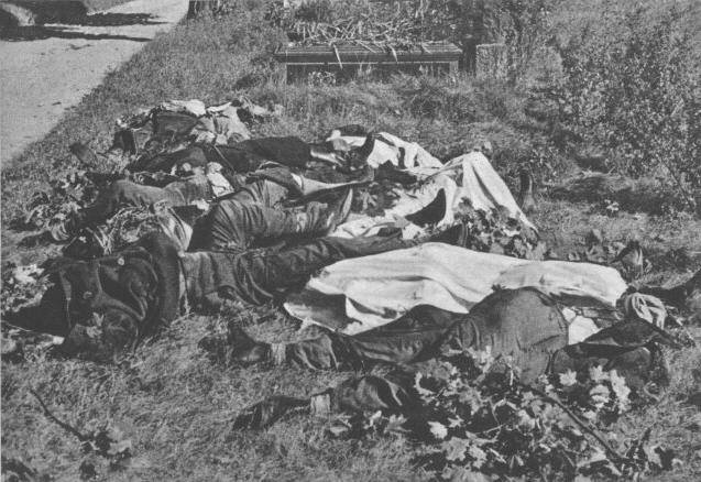 German civilians slain by Polish residents