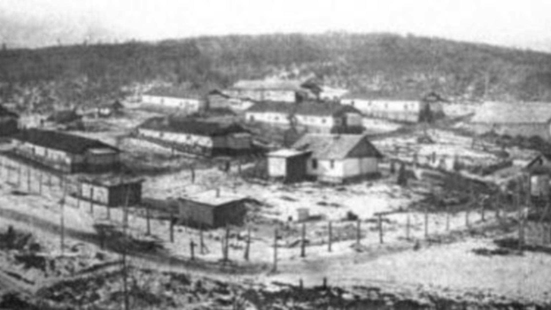 Soviet camps — historical image